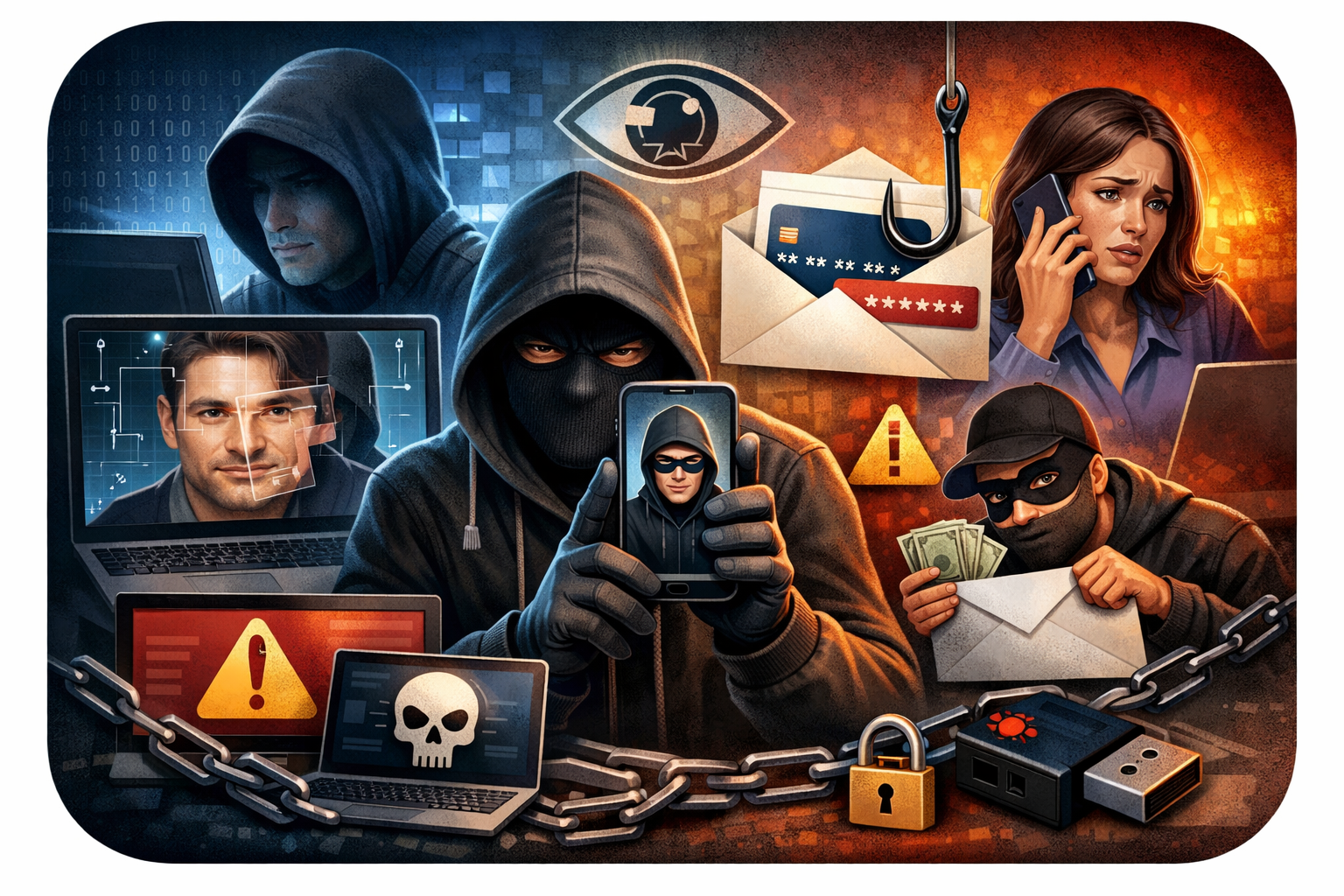 Una imagen sin texto con esquinas redondeadas de Si bien las deepfakes son un nuevo mtodo en la suplantacin de identidad la ingeniera social el phishi-3