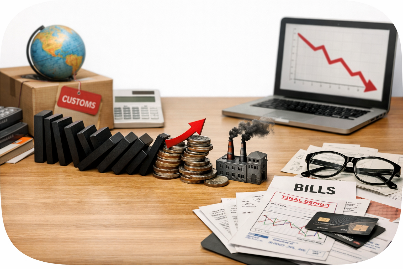 photographic Cuando los aranceles suben el efecto domin llega rpido a tu escritorio No se trata solo de un mayor gasto sino de cmo este se combina con-4