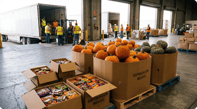 pumpkin y kabocha exportación